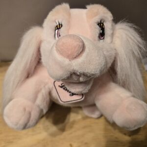 Disney Lady And The Tramp Pink Plush Dog Toy